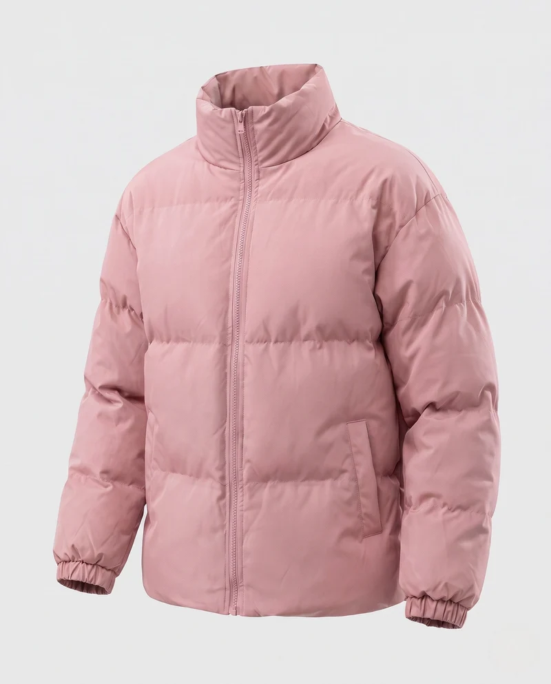 Herren Wattierte Freizeit‑Steppjacke mit hohem Kragen, wind‑ und wasserabweisender Hülle Nord Taschen