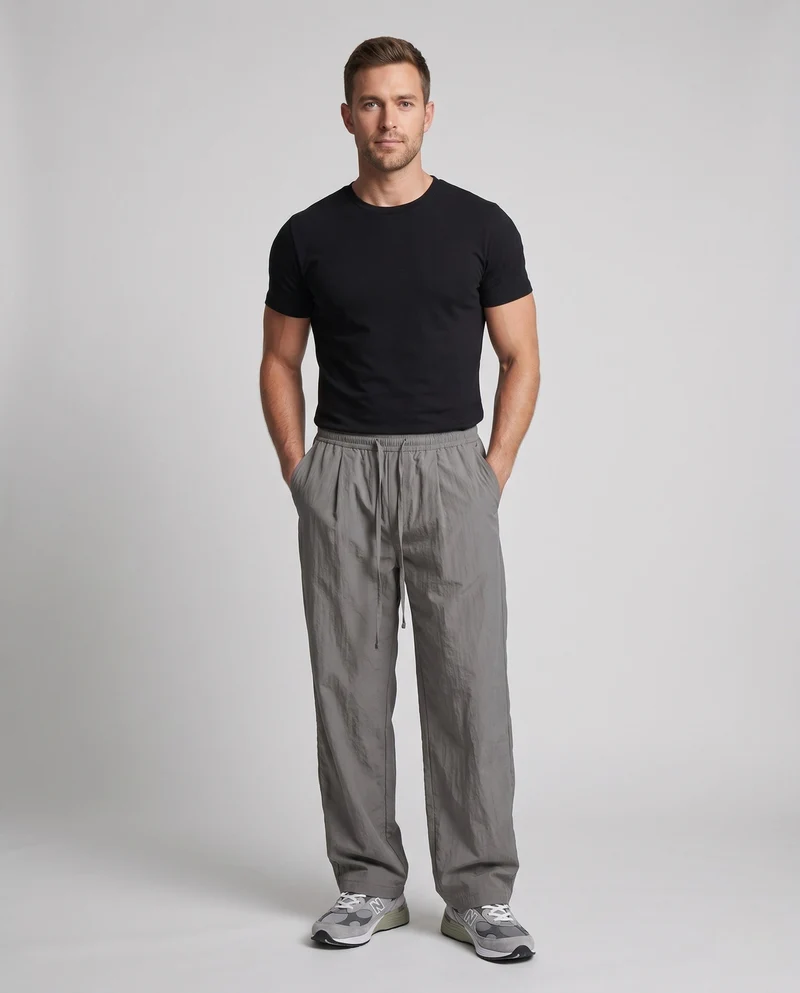 Herren Bequeme Relaxed Fit Cargo-Hose Nord Taschen