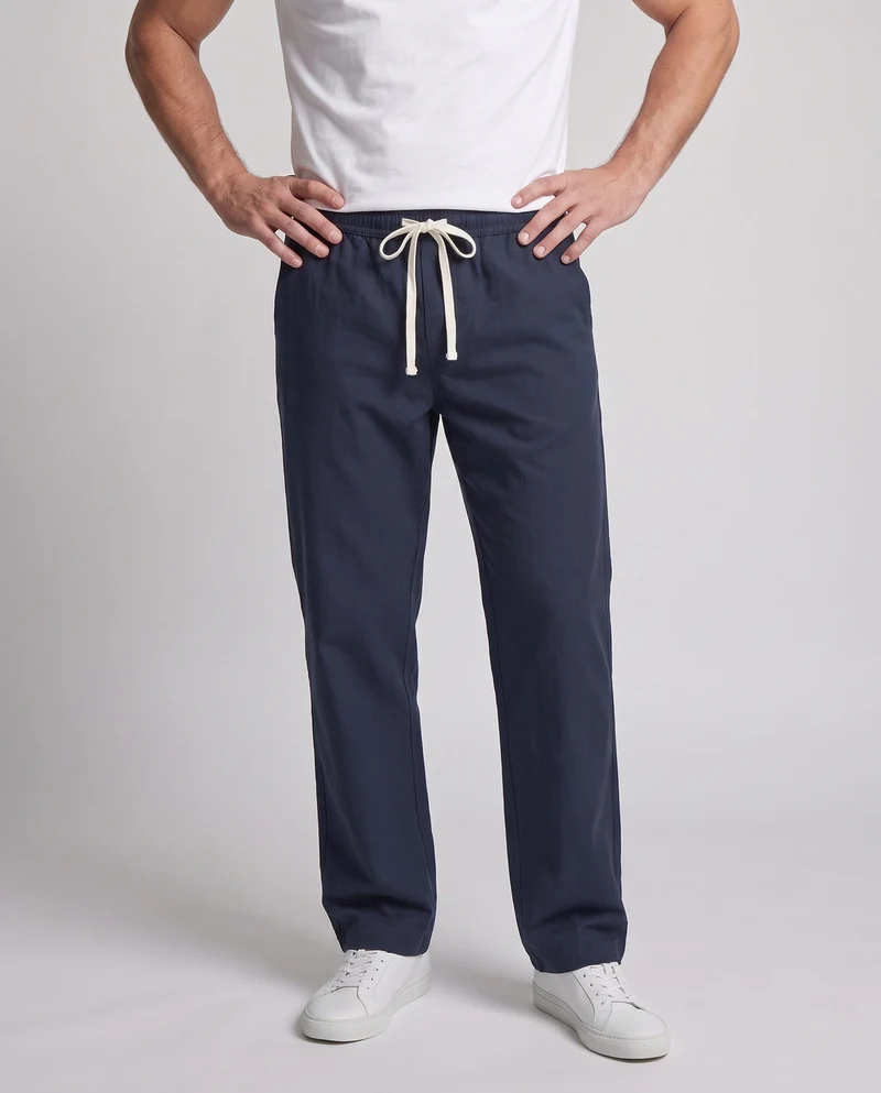 Herren Bequeme Relaxed Fit Freizeithose Nord Taschen
