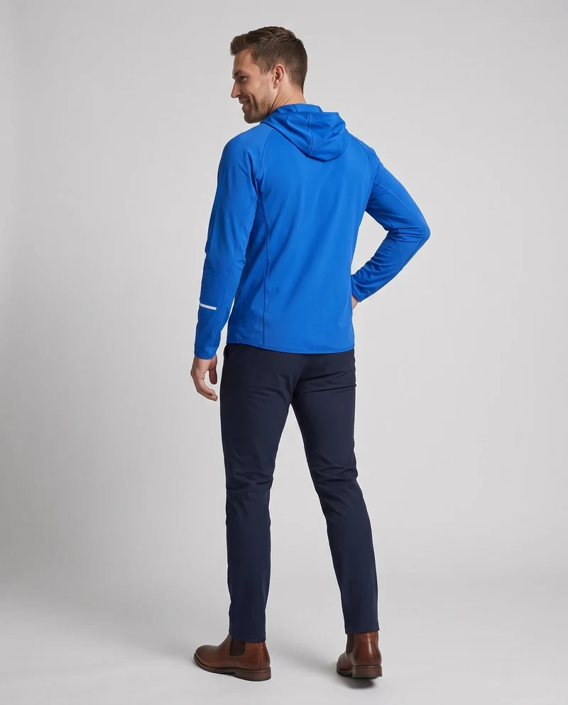 Herren Sportliche Laufjacke Nord Taschen