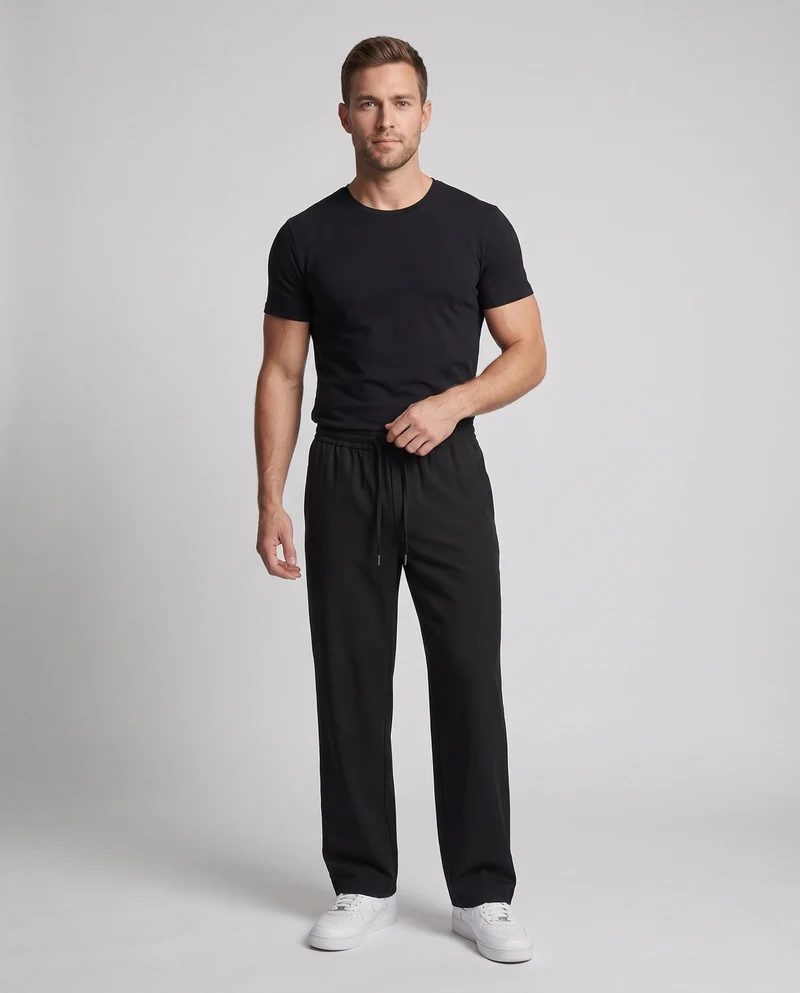 Herren Sportliche Relaxed Fit Hose Nord Taschen
