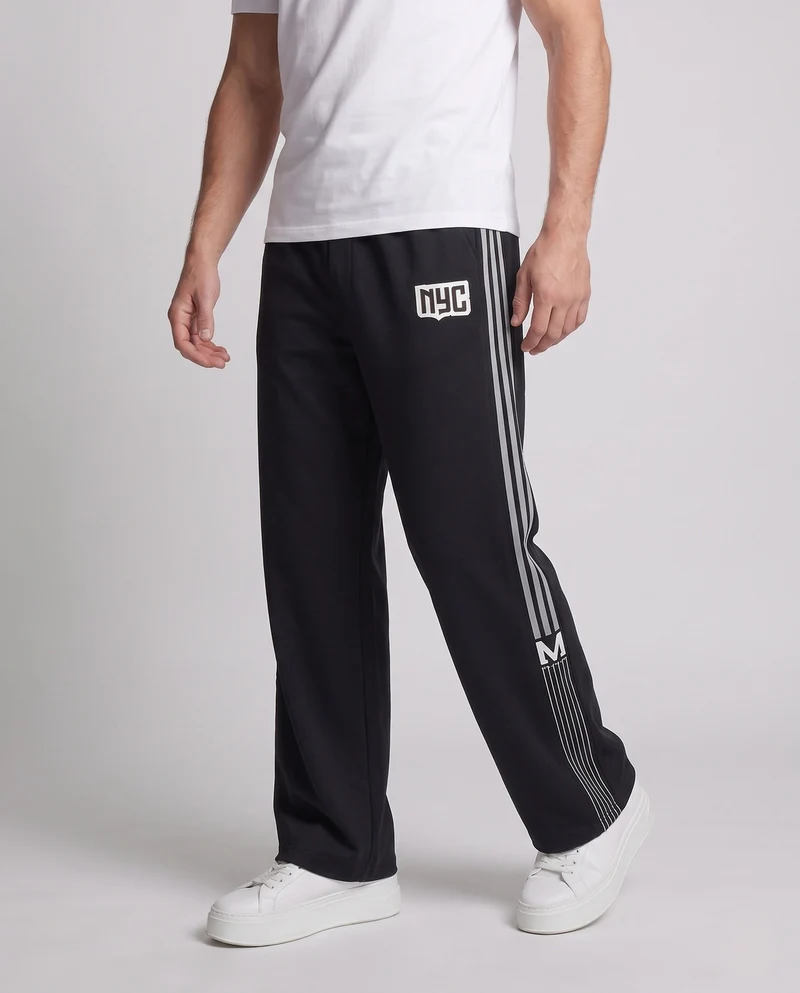 Herren Sportliche Relaxed-Fit Jogginghose Nord Taschen