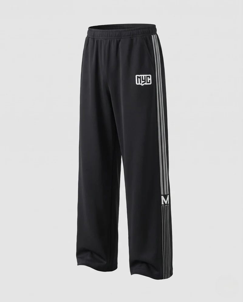 Herren Sportliche Relaxed-Fit Jogginghose Nord Taschen