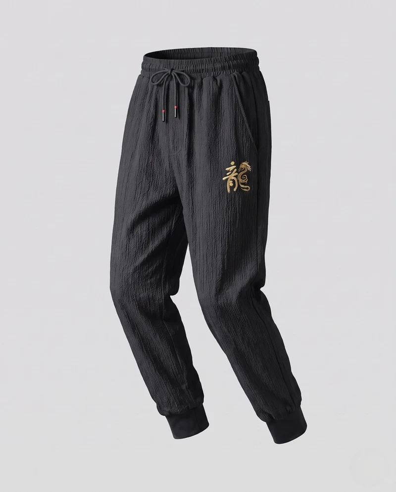 Herren Sportliche Relaxed-Fit Jogginghose Nord Taschen 1787981867