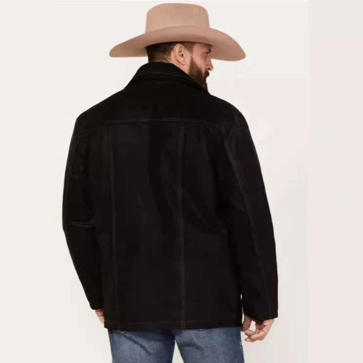 Herren Pilotenjacke mit wärmendem Teddyfutter und markanten Ziernähten Nord Taschen