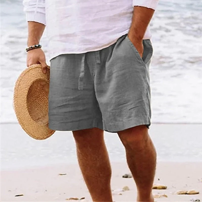 Vittorelli | Leinen Luxus Shorts für Männer