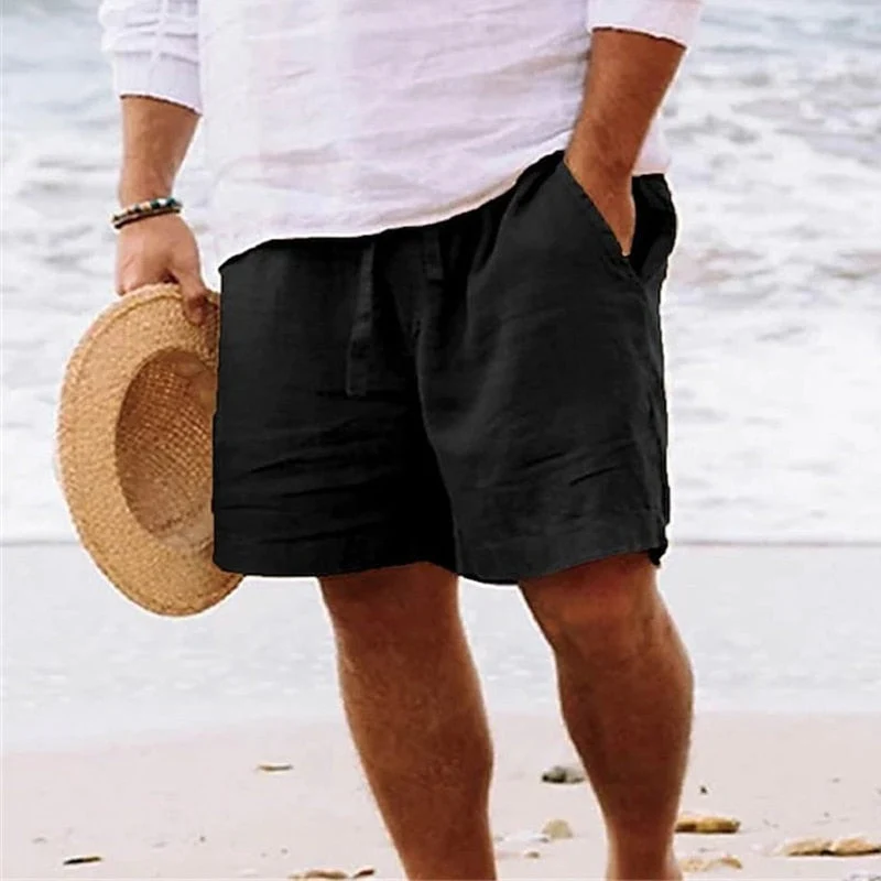 Vittorelli | Leinen Luxus Shorts für Männer