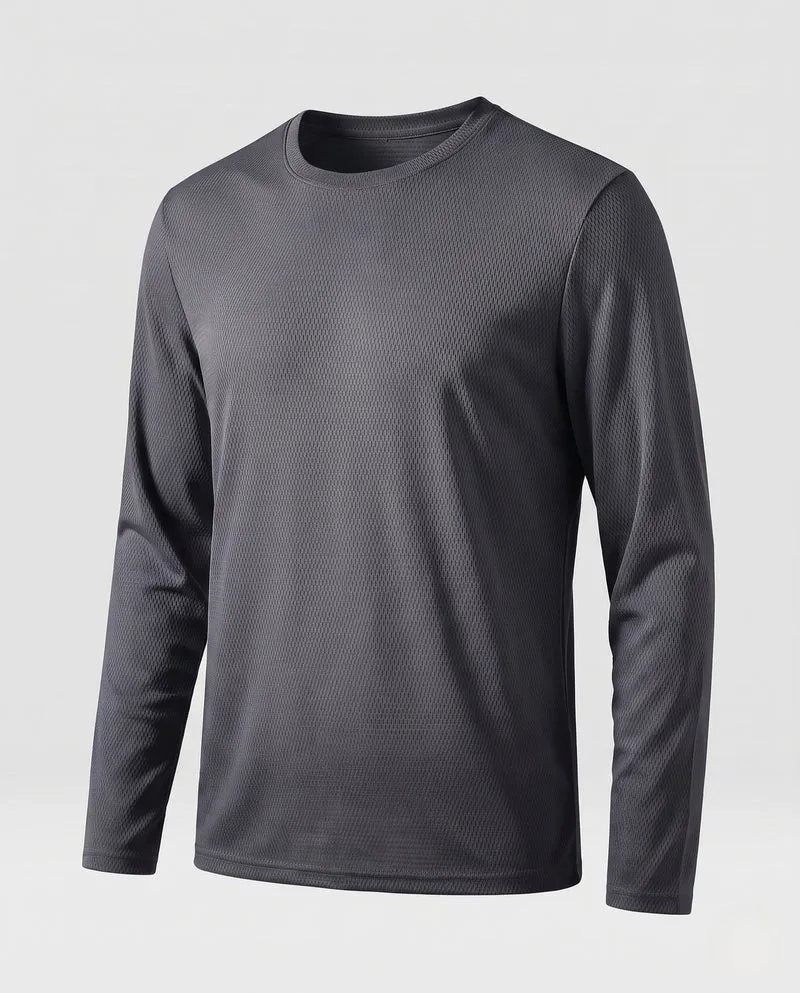 Herren Sportliches Langarmoberteil Nord Taschen