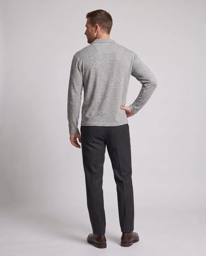 Herren Sportlicher Pullover mit V-Ausschnitt Nord Taschen