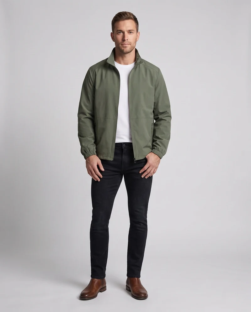 Herren Urbaner Übergangsjacke Nord Taschen