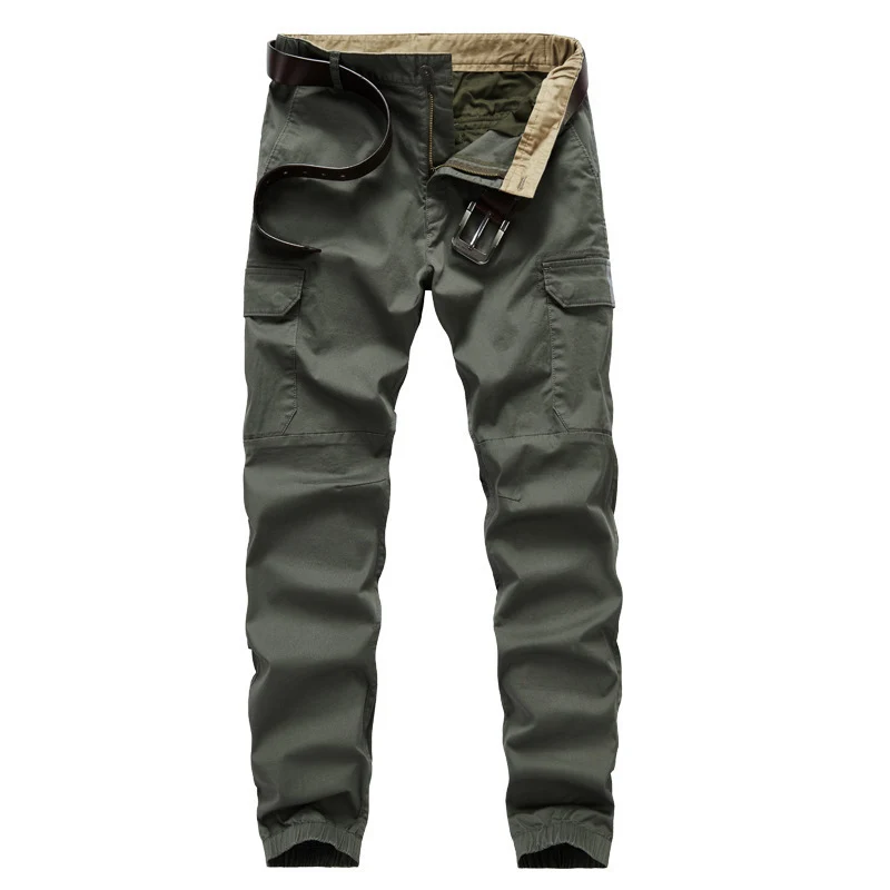 Herren Cargo-Joggerhose mit elastischem Saum, verstärkten Knien und Multifachtaschen Nord Taschen