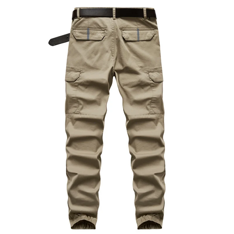 Herren Cargo-Joggerhose mit elastischem Saum, verstärkten Knien und Multifachtaschen Nord Taschen