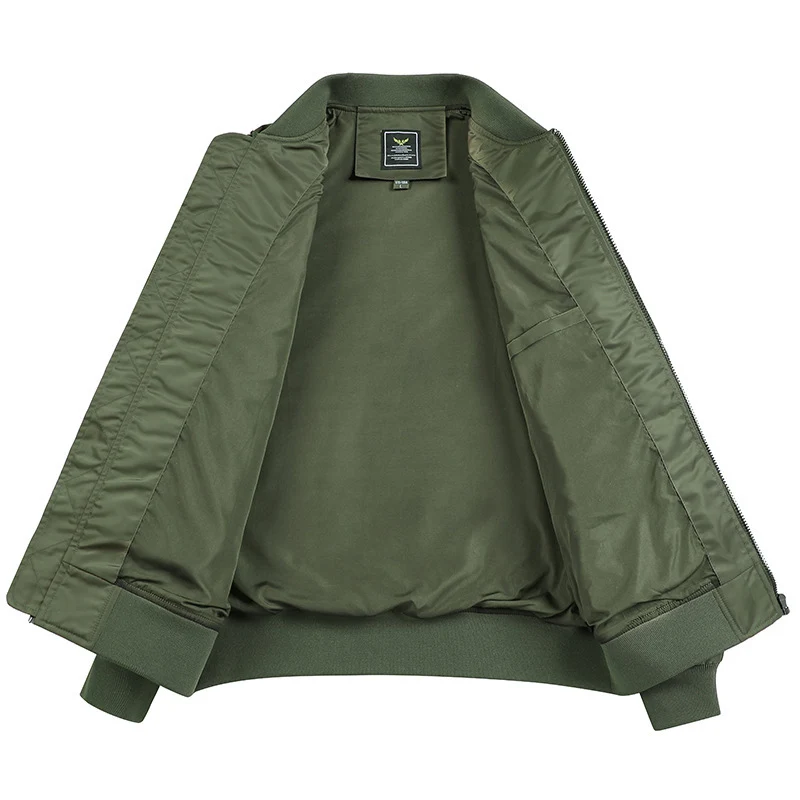 Herren Bomberjacke im Utility‑Style mit windabweisender Shell, Mehrfachtaschen und Rippbündchen Nord Taschen