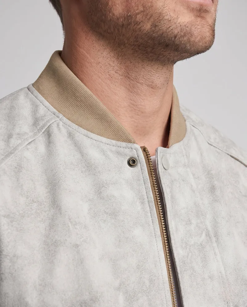 Herren Vintage-Bomberjacke mit gesteppter Thermoisolierung, Ärmeltasche & elastischen Bündchen Nord Taschen