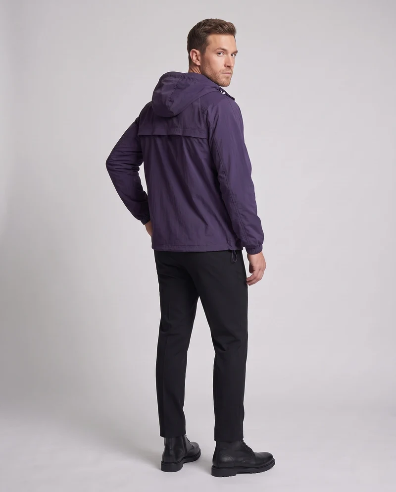 Herren ultraleichte UV-Schutz-Kapuzen-Übergangsjacke mit wasserabweisender, atmungsaktiver Membran & reflektierenden Details Nord Taschen