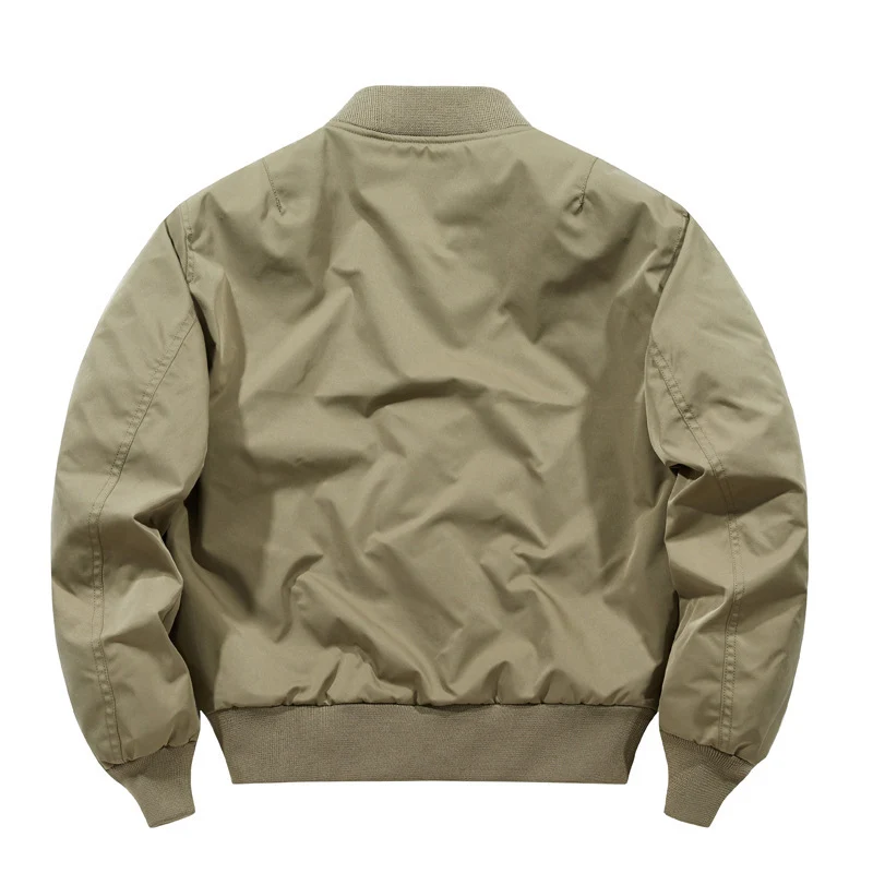 Herren Oversized Nylon‑Bomberjacke mit markanten Klappentaschen und Rippbündchen Nord Taschen