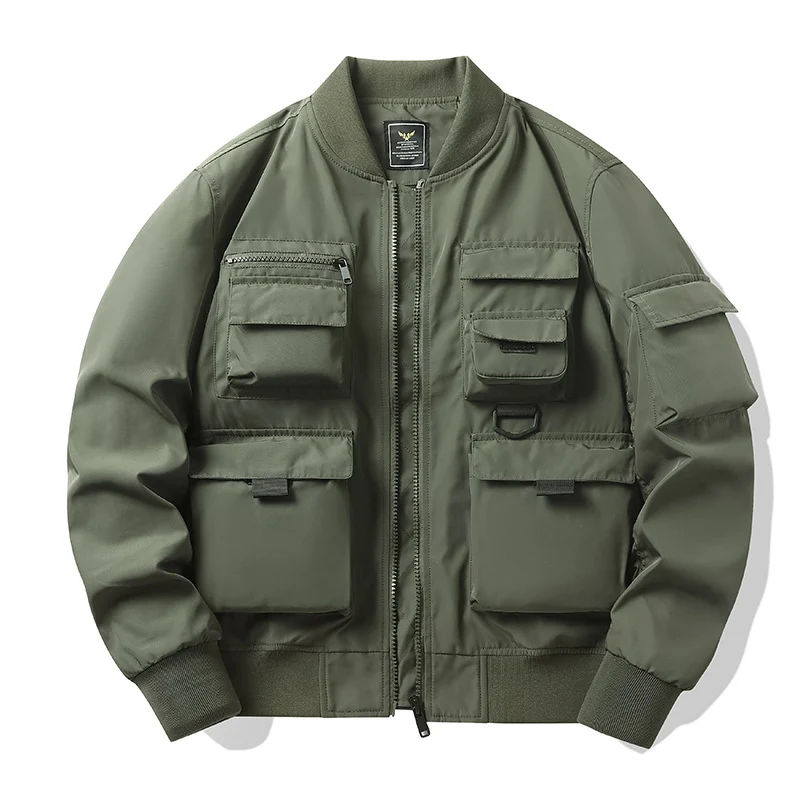 Herren Multitaschen-Tactical-Bomber mit modularen Außenfächern und D-Ring-Details Nord Taschen