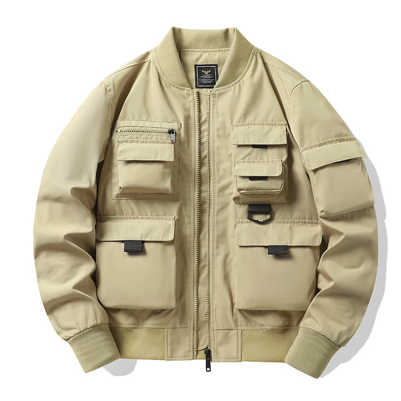 Herren Multitaschen-Tactical-Bomber mit modularen Außenfächern und D-Ring-Details Nord Taschen
