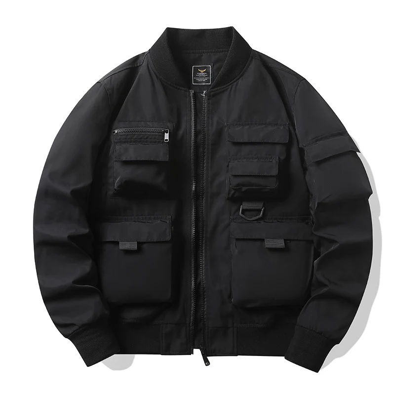 Herren Multitaschen-Tactical-Bomber mit modularen Außenfächern und D-Ring-Details Nord Taschen