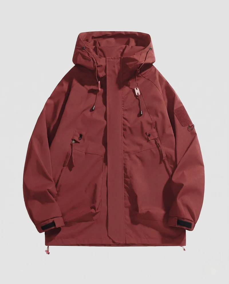 Herren Wasserfeste Outdoor-Jacke Nord Taschen