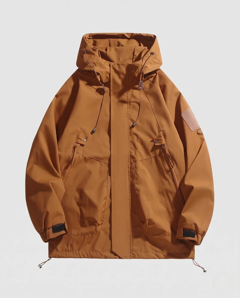 Herren Wasserfeste Outdoor-Jacke Nord Taschen
