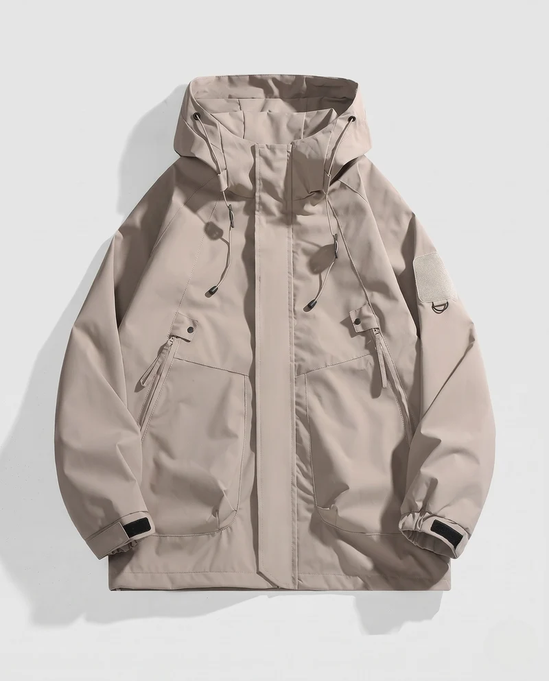 Herren Wasserfeste Outdoor-Jacke Nord Taschen