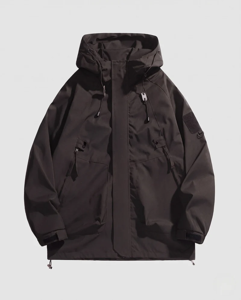 Herren Wasserfeste Outdoor-Jacke Nord Taschen