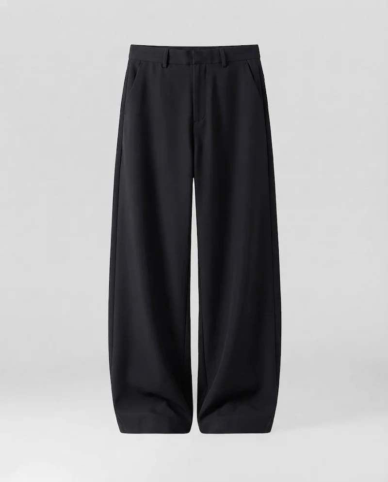 Herren Weitgeschnittene Hose aus hochwertigem Stoff Nord Taschen