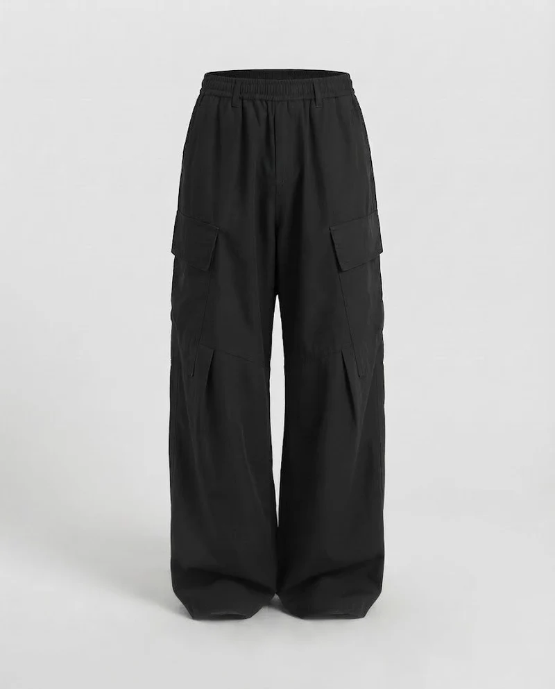 Herren Weitgeschnittene Cargo-Hose mit praktischen Taschen Nord Taschen