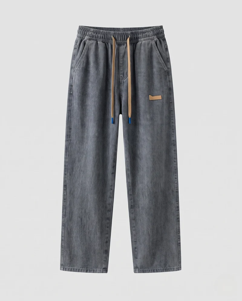 Unisex Bequeme und lässige Weitbein-Hose Nord Taschen