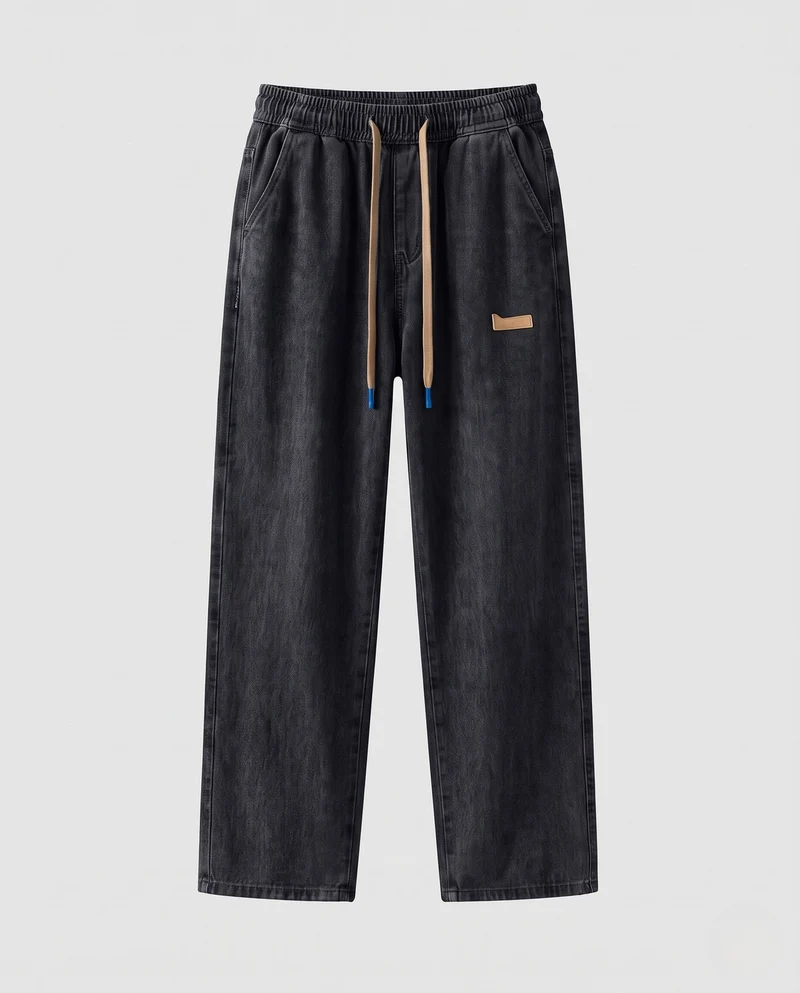 Unisex Bequeme und lässige Weitbein-Hose Nord Taschen