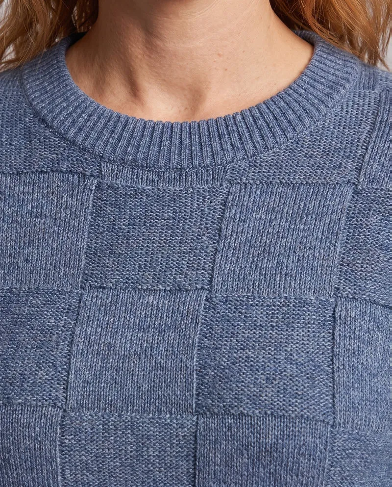 Damen modischer Strickpullover Nord Taschen