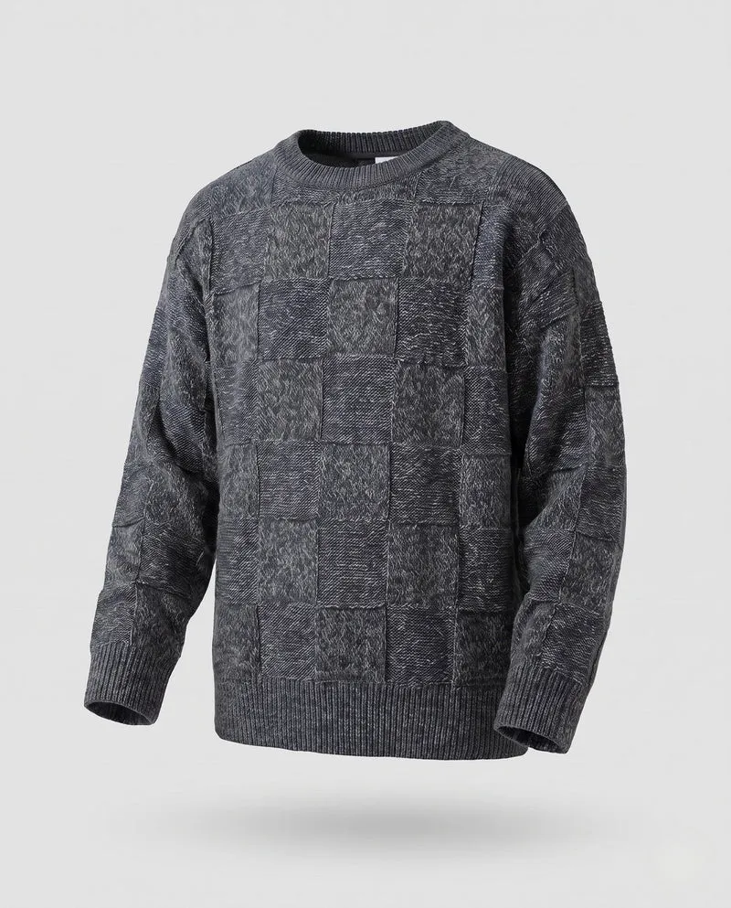 Damen modischer Strickpullover Nord Taschen