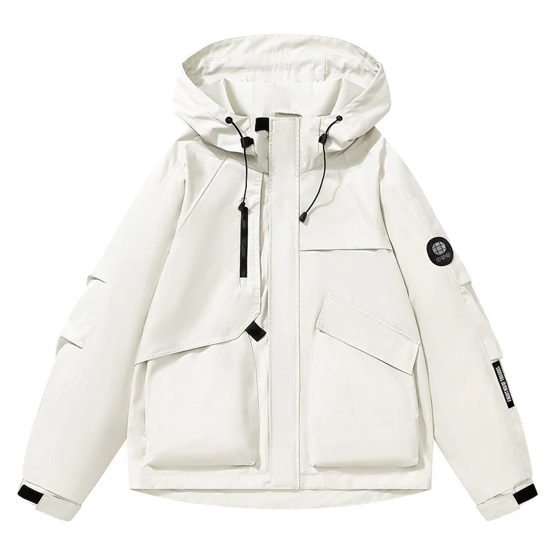 Damen Utility-Softshelljacke mit Kapuze, wasserabweisender Membran und Multifunktionstaschen Nord Taschen