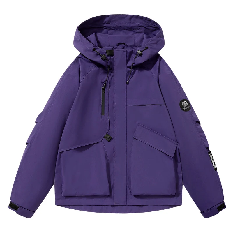 Damen Utility-Softshelljacke mit Kapuze, wasserabweisender Membran und Multifunktionstaschen Nord Taschen