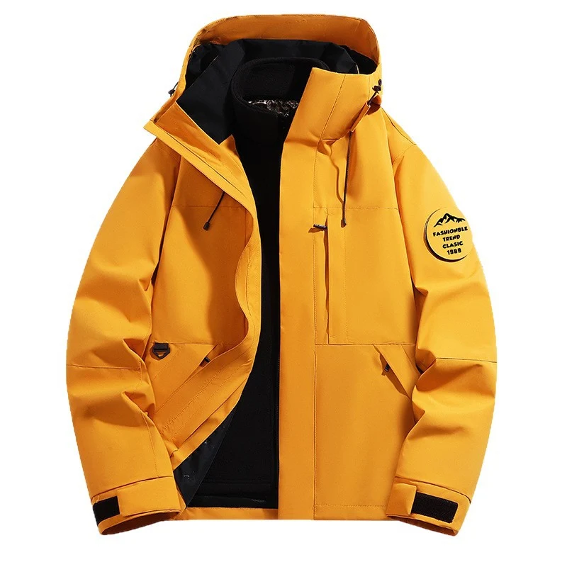 Damen Technische Ski- und Winterjacke mit abnehmbarer Innenjacke und verschweißten Nähten Nord Taschen