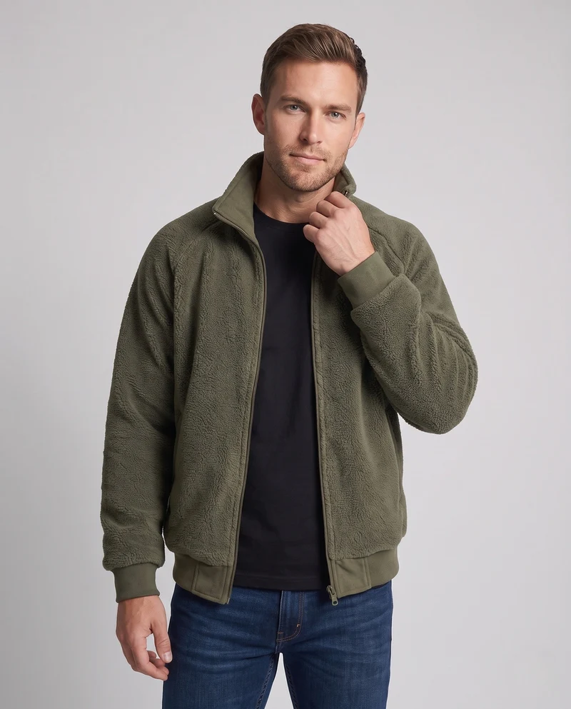 Herren Thermo-WendNord Taschenomber mit dicker Teddyfleece-Innenseite & robustem Canvas-Außenmaterial Nord Taschen