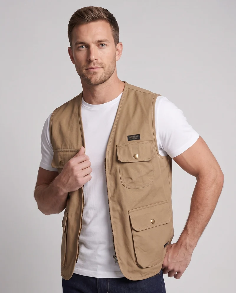 Unisex Praktische Utility-Weste Nord Taschen