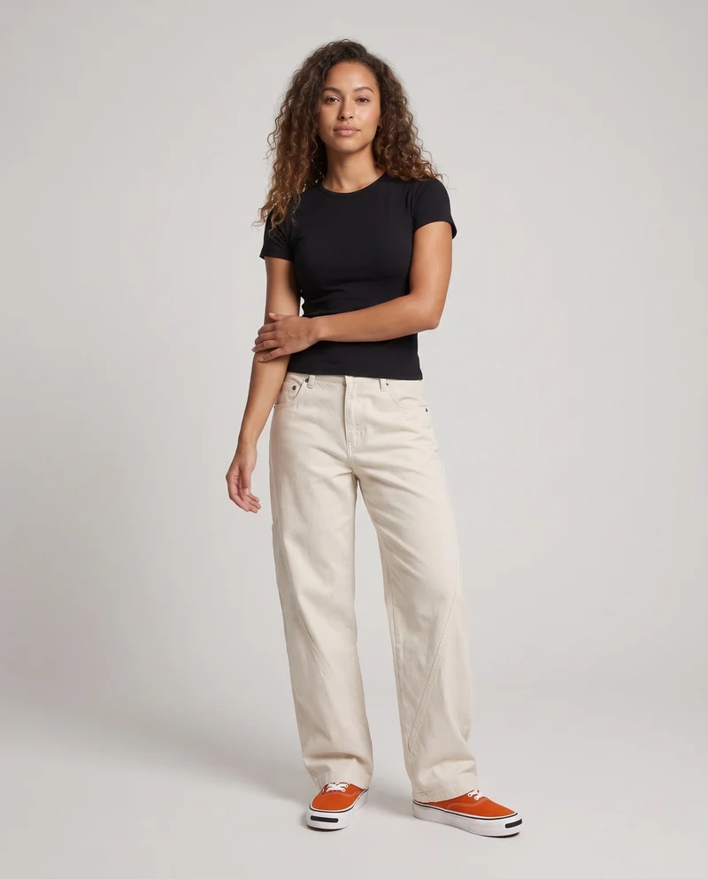 Unisex Weitgeschnittene Cargo-Hose aus strapazierfähigem Stoff Nord Taschen