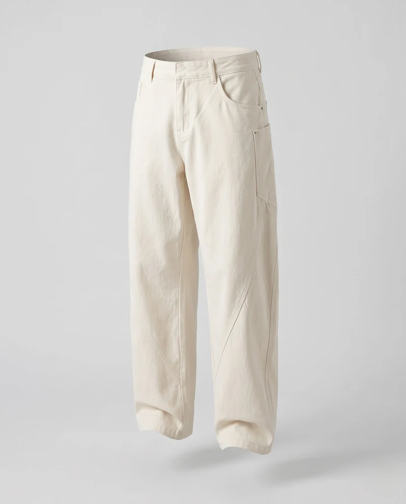Unisex Weitgeschnittene Cargo-Hose aus strapazierfähigem Stoff Nord Taschen