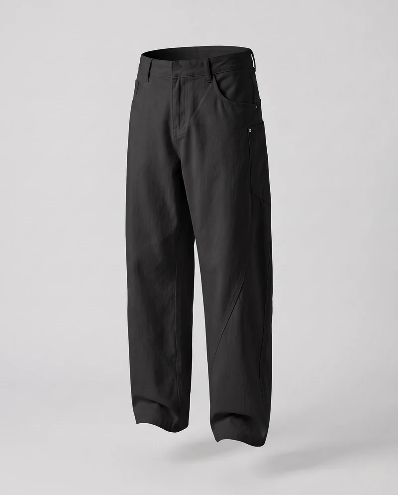 Unisex Weitgeschnittene Cargo-Hose aus strapazierfähigem Stoff Nord Taschen