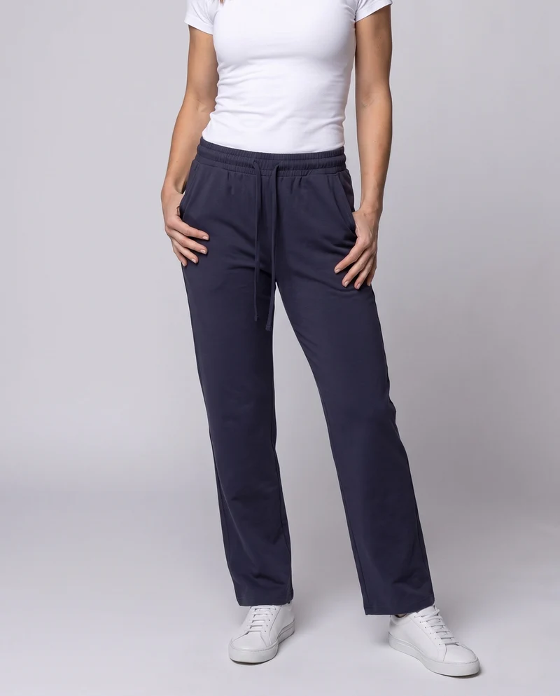 Damen Sport Freizeit-Hosen mit elastischem Bund Nord Taschen