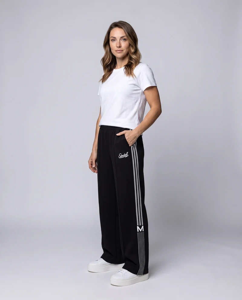 Damen Sportliche Lockere Jogginghose Nord Taschen