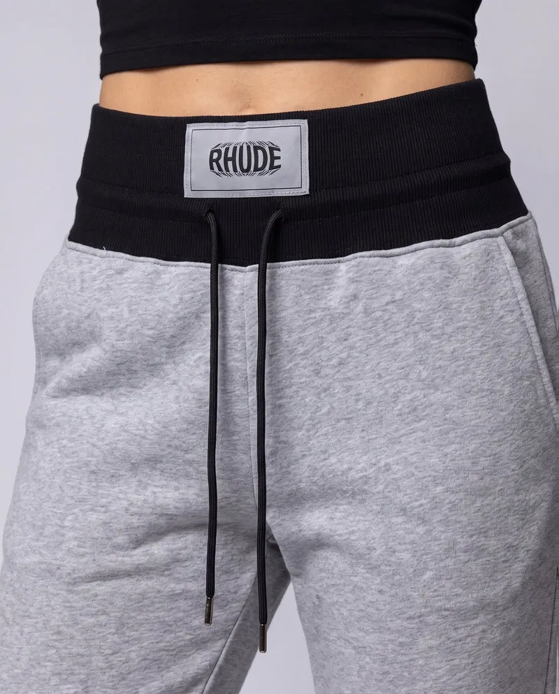 Damen Sport-Jogginghosen mit hohem Bund und grafischen Details Nord Taschen