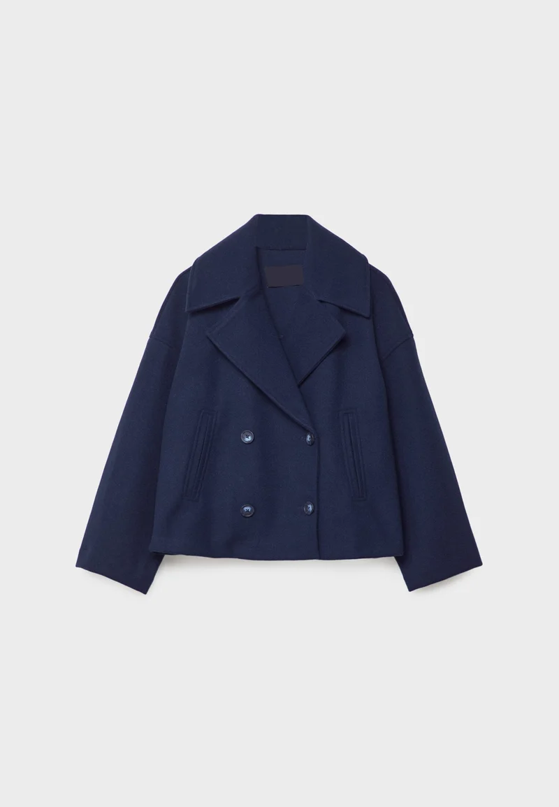 Zweireihige Kurze Jacke