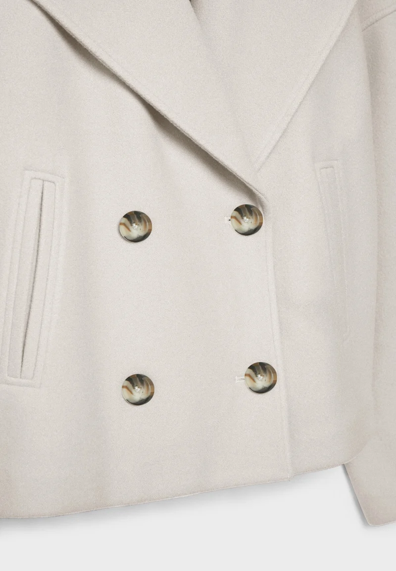 Zweireihige Kurze Jacke