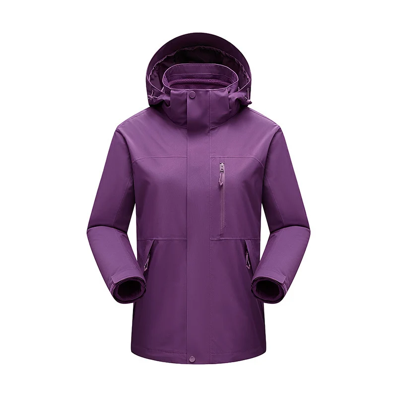 Herren Wasserabweisender Winterparka mit abnehmbarer Kapuze und getapten Nähten Nord Taschen
