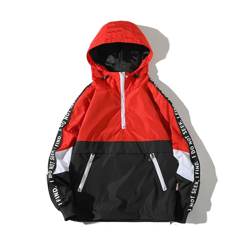 Herren Kapuzen-Shelljacke Nord Taschen