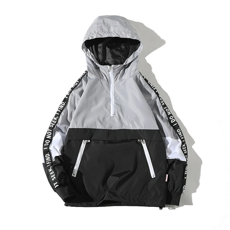 Herren Kapuzen-Shelljacke Nord Taschen