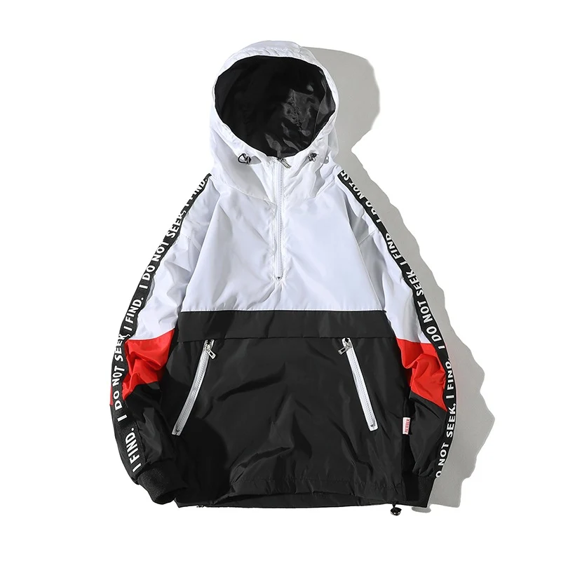 Herren Kapuzen-Shelljacke Nord Taschen